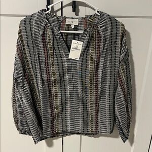Nordstrom Multicolor Striped Blouse